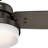 52" Sentinel 3 -Blade Standard Ceiling Fan with Remote Control and Light Kit Included-475448973