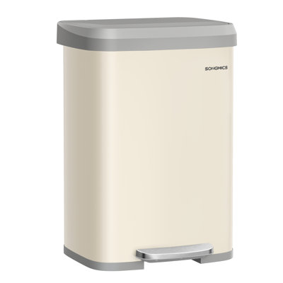 Brunhild Metal Step On Kitchen Trash Can - 50L