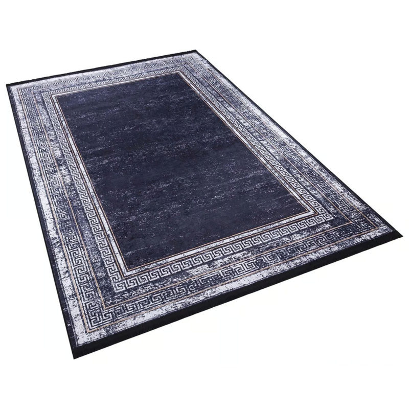 Tapis intérieur / extérieur en coton Telaya, Rectangle 2 pi 7 po x 4 pi 11 po