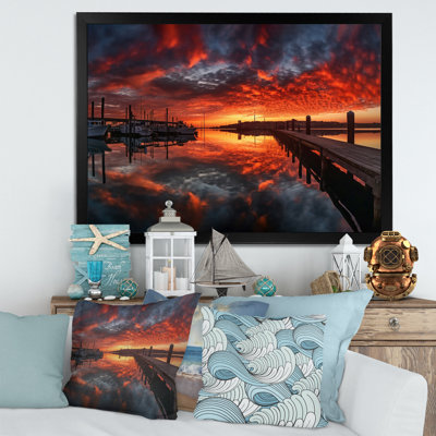 " Sunset Over Port I "
