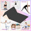 Tapis de gymnastique pliable de 6 pi x 2 pi, tapis de dégringolade portatif épais à 4 panneaux pour les arts martiaux à domicile