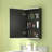 Surface Mount Frameless LED Medicine Cabinet with Mirror and 2 Adjustable Shelves-2049642-2049643