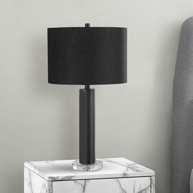 Lighting, 28"H, Table Lamp, Black, Black