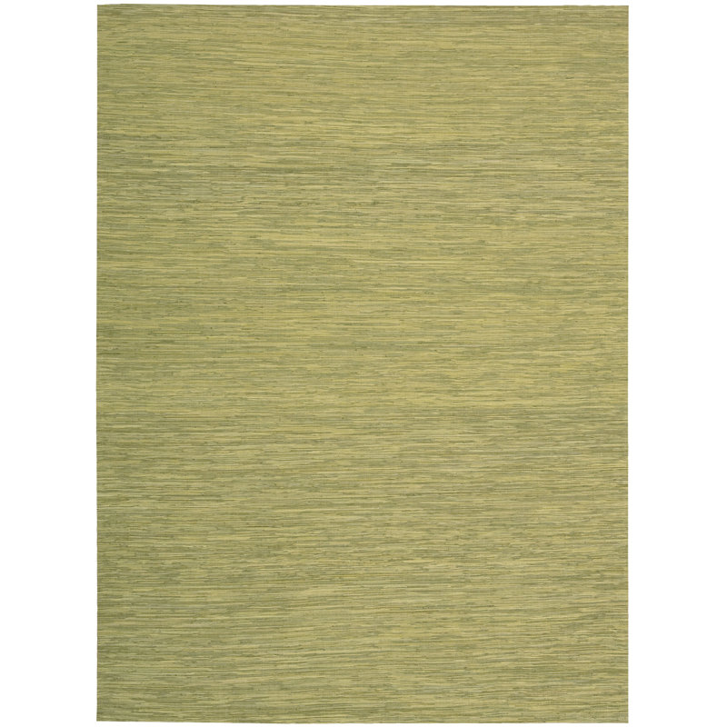 Denieron Leather Indoor Rug, Rectangle 8' x 10'