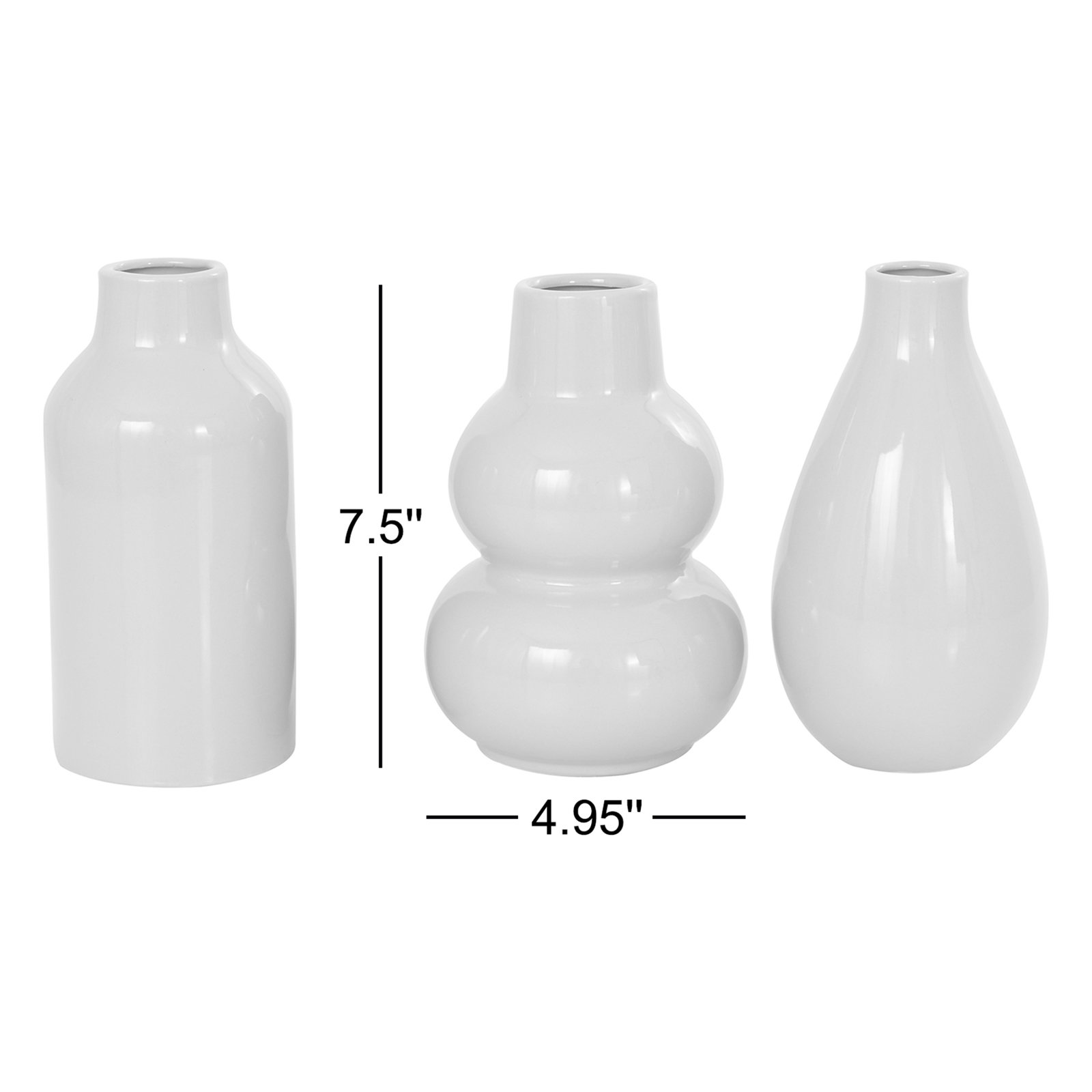 Ederle 7.5'' Ceramic Table Vase