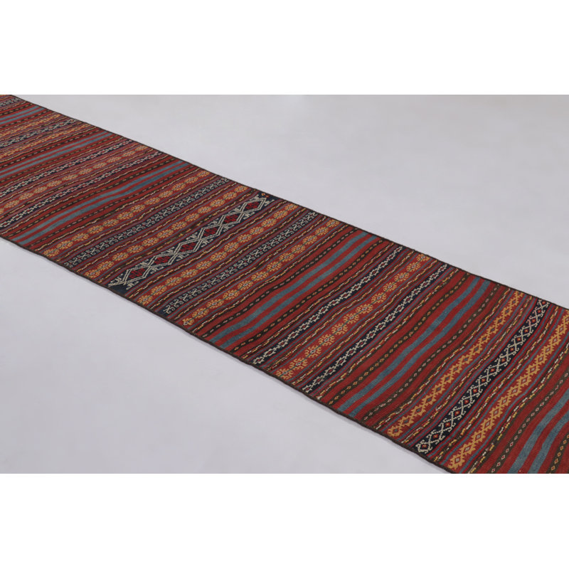 Kilim & Flatweave One-of-a-Kind 2'9X11'11 Area Rug
