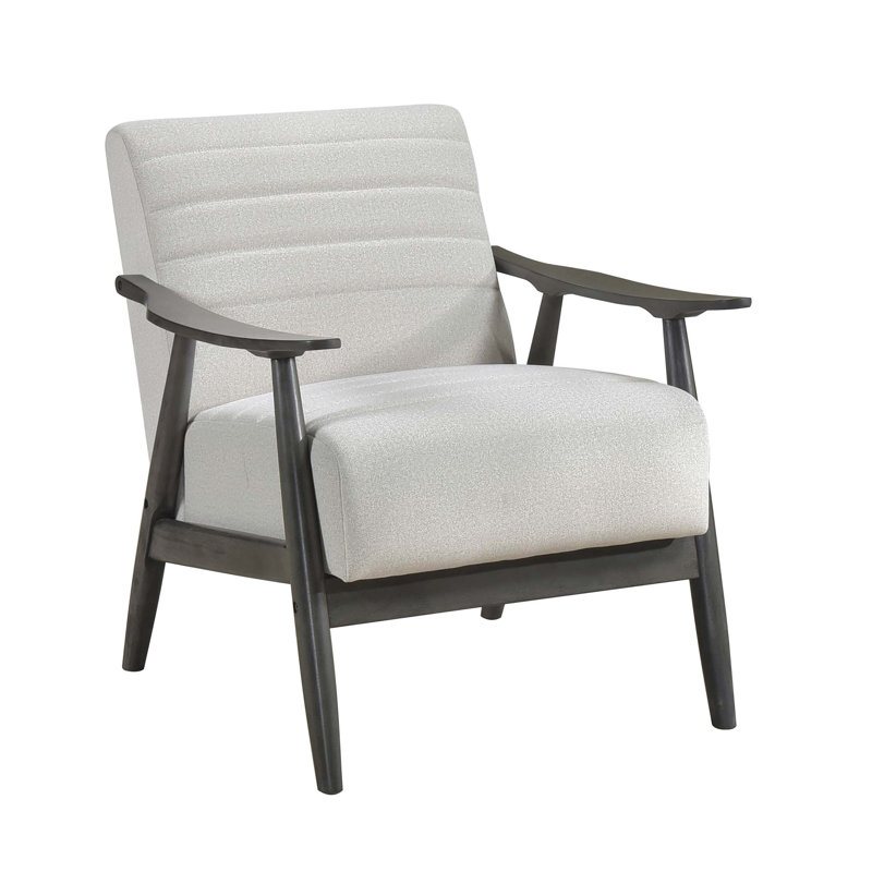Fauteuil d'appoint décontracté 1pc, Blanc cassé