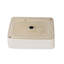 16"X12" Ceramic Bathroom Vessel Sink, White - Modern, Stain , Above Counter Mount Modern Sink White, Bathroom, Countertop-1527350223
