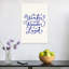 Winter Wonderland Script, fantaisiste, abstrait, paysage d'hiver contemporain, impression d'art mural-1040783528