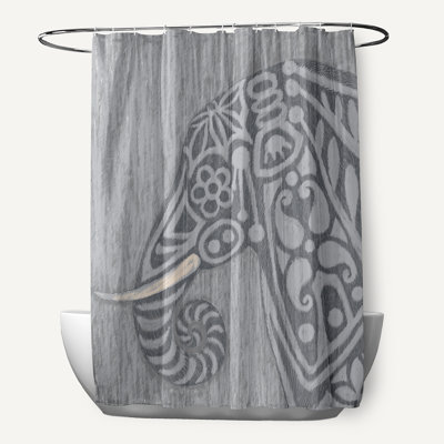 Rideau de douche simple print Essehoul