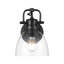 Meuble-lavabo 1 lumière avec verre transparent Iftimie-205366374