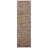 Concord Natural Fiber Hand Woven Jute/Cotton Striped Rug in Beige-492697548
