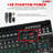 5 Core Audio DJ Mixer 16 Channel Sound Board Console w 24 SPX Effect 48V Phantom Power