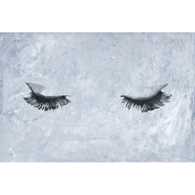 Pretty Lashes II - Wrapped Canvas Print, 25 cm H x 38 cm W x 3.81 cm D