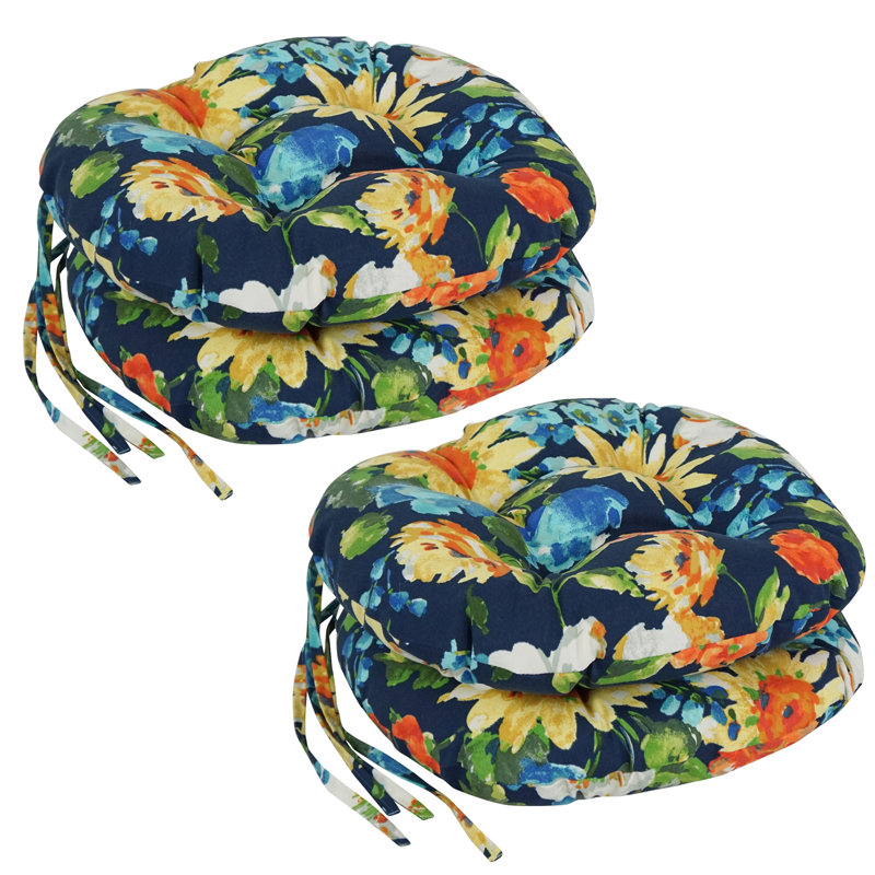 Outdoor 3.5'' Dining Chair Seat Cushion, Alfinia Fresco