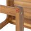 Table d'appoint en bois d'acacia