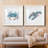 " Bubbly Blue Crab " 2 Piece Art Color Photography Print-1283583720-1283583714