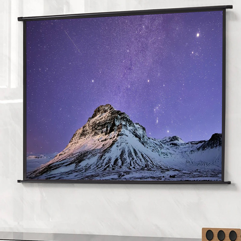 Inbox Zero Electric Projector Screen Projector Screen