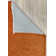 Tapis tissé lavable orange uni Alfa 7 pièces Alfa