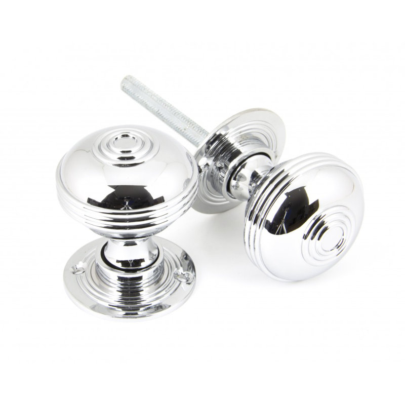 Prestbury Dummy Knobset, Polished Chrome