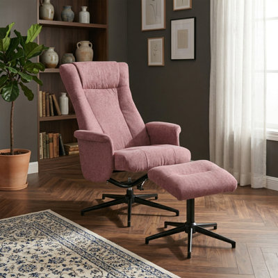 Morganti TV Chair with Stool