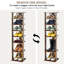 Range-chaussures vertical d'organisation 7 paires