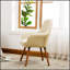 Chaise d'appoint contemporaine en tissu Tuchico au confort luxueux et au design unique pour les espaces de vie modernes-1310835030