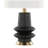 Lloyd 26" Contemporary Table Lamp, Modern White Linen Shade from Grandview Gallery by LumiSource - Set of 2-1470650504