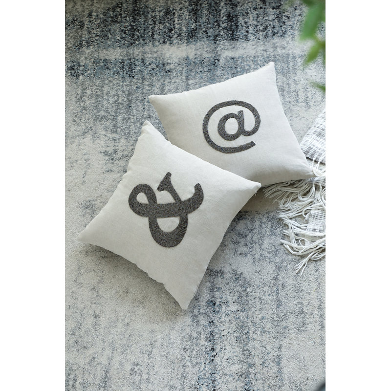 Geometric Cotton Linen Throw Pillow