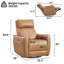 Ensemble de cinéma maison inclinable et pivotant 32,3 po de large avec port USB (ensemble de 6)-115027523