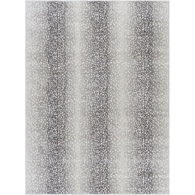 Taneytown Striped Indoor Rug, Rectangle 6'7" x 9'