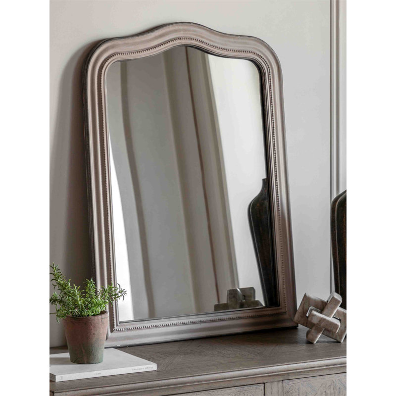 Rectangle Mirror, Grey