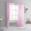 Rideaux de couleur unie en kbndieu Rideaux en demi-abat-jour Rideaux en polyester Rideaux décoratifs à travers les tringles-796058288