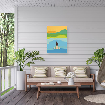 Bouteille bolognaise sur l'impression sur toile