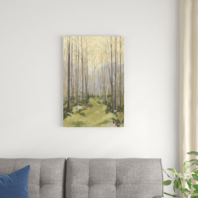 «Delicate Forest I», peinture sur toile
