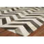 Natural Hide Cowhide Chevron Area Rug-25306217