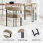 Ensemble de 2 fauteuils de salle à manger rembourrés-1853057484
