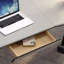 Bureau d'écriture en bois manufacturé gris-2078076155