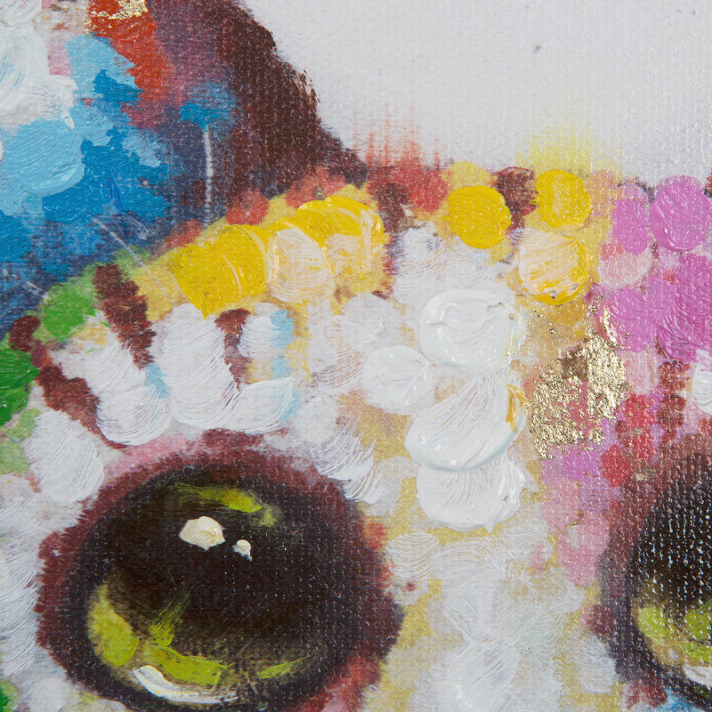 «Koski Cat Beats», peinture sur toile tendue