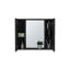 Armoire à pharmacie Rushford, double porte, miroir, une tablette extérieure-126609941