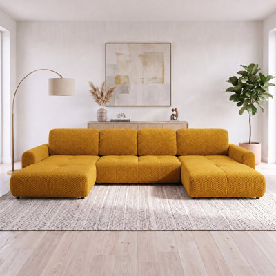 Bingo U-Shaped 6 Seater Sofa Bed