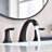 Widespread 2-handle Bathroom Faucet with Drain Assembly-91454996