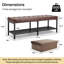 Banc de rangement rembourré Eleonore-1572629278