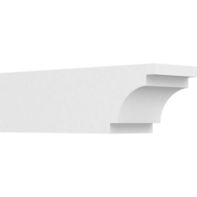 6"W x 6"H x 20"L Standard Mediterranean Architectural Grade PVC Rafter Tail