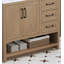 Maxbano 42" Single Bathroom Vanity With White Engineered Stone Top