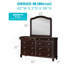 Commode Triton G9000-D, cappuccino
