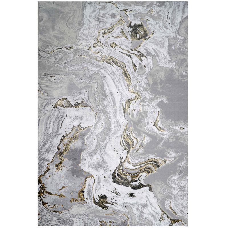 Boudreaux Abstract Area Rug, Rectangle 80 x 150cm