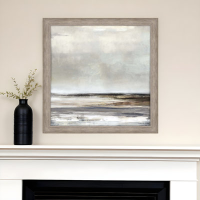 Tywyn Vista Silver Framed Print Wall Art