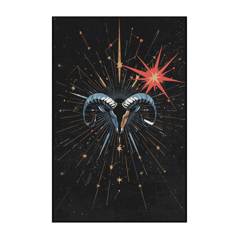 Tapis gris et noir délavé à la machine Pantelie, 3x5