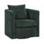 Fauteuil demi-tonneau vert Sutton Kelly-1925475461
